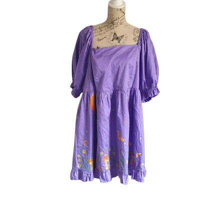 Black Friday Womens  Size 20 Cocktail Dress Floral / Purple BNWT