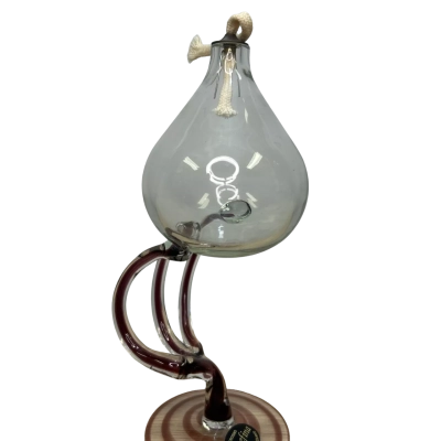 Hand Blown Jellyfish Oil Lamp by Krosno Jozefina Made in Poland