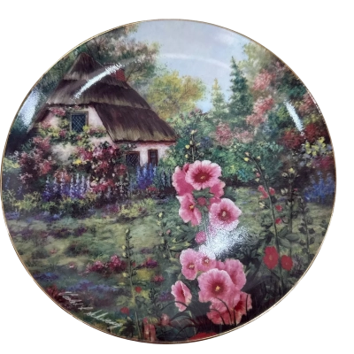 Franklin Mint ‘Hollyhock Cottage’ 