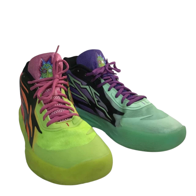 Puma Mens Rick & Morty Size 9 Green / Multicoloured / Yellow 