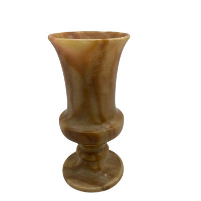 Vintage Technominoiki Solid Onyx 8” Hand Made Vase