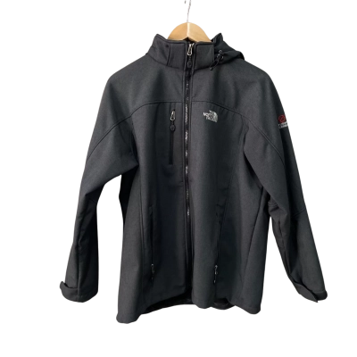 The North Face Mens  Size L Hood Jacket Grey 