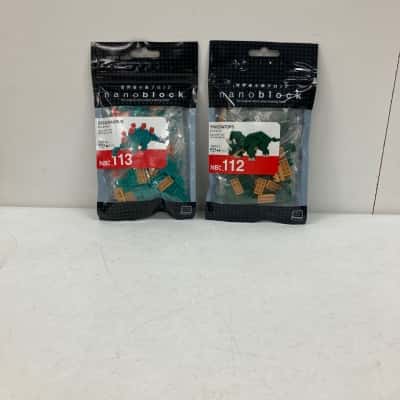 Kawada Nano Blocks Dinosaurs x2