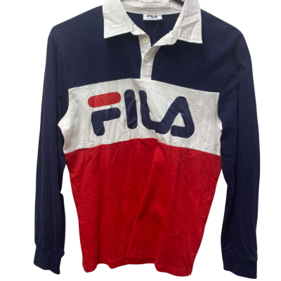 Fila Womens  Size 12 Long Sleeve zCollard short -  Multicoloured 