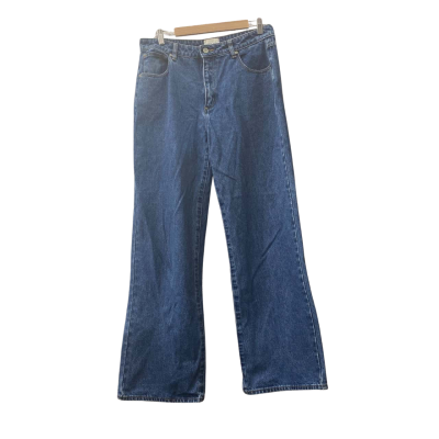 Abrand Jeans Womens Size 12 Blue 95 Mid Baggy Jeans