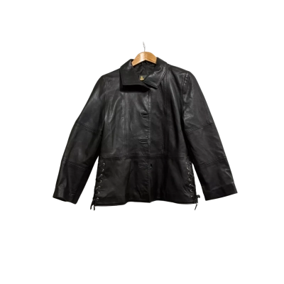  Mens, Size XL, black Leather Jacket