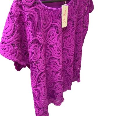 Millers Womens Short Sleeve Top Purple 