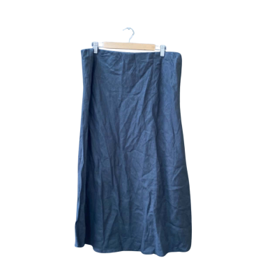 Elm Size 18 A-Line Skirt Black BNWT