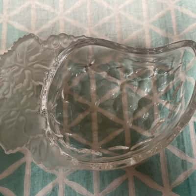 Strawberry Shaped Glass Plate - Lolly/Trinket