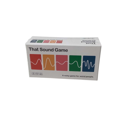 That Sound Game ; a noisy game for weird people