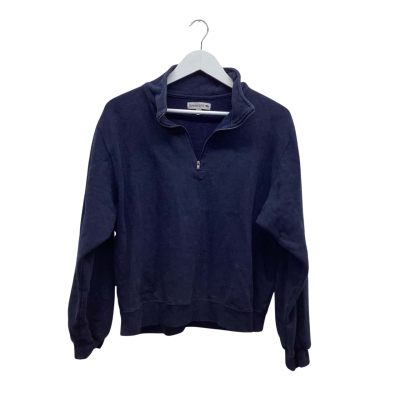 Running Bare Womens Size S Navy Blue Jumper