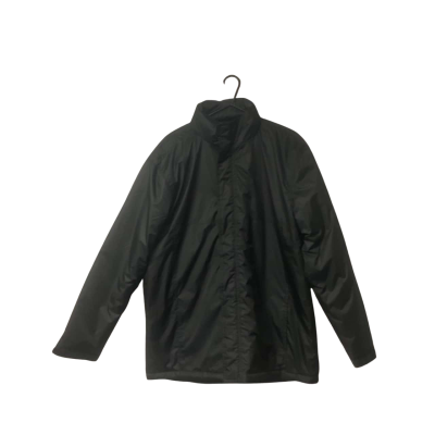  Mens Great Southern Size L Front Zipper Jacket Black  
