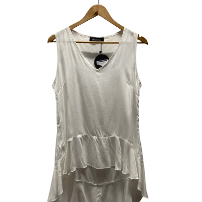 Serafina Womens  Size S White Top
