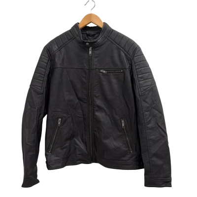 Jack & Jones Faux Leather Jacket. Size XL 
