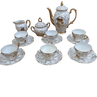 15 Piece Japanese Tea Set Mid Century 