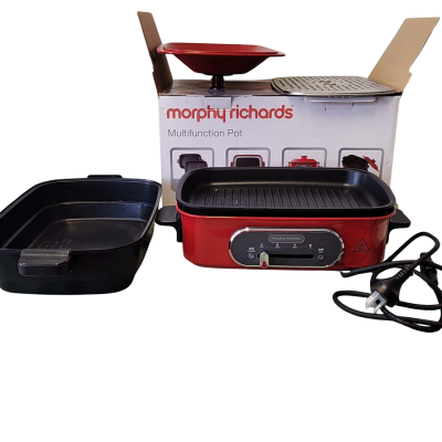 Morphy Richards Multifunction Pot with Grill & Deep Pan (tested, perfectly working)