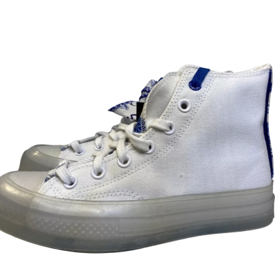 Converse Unisex Shoes Size 5 / 7 Blue / White 