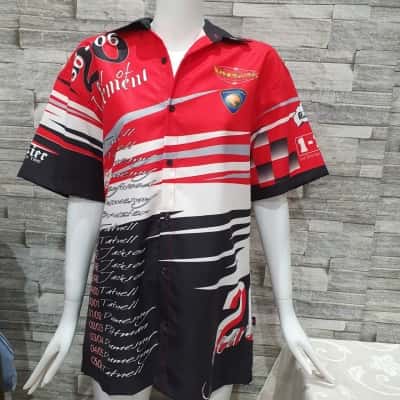  Mens Medium WSS Short Sleeve Shirt