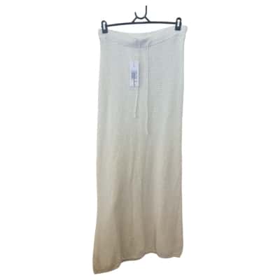 Rhythm Womens  Size 14 Maxi Skirt White 