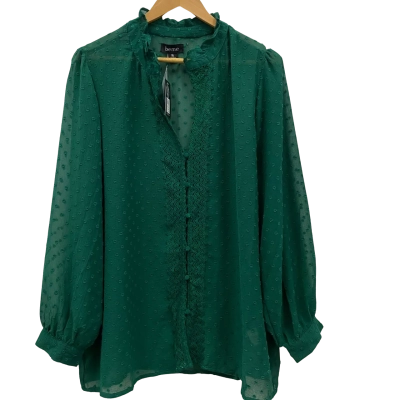 beme Women's Top Size 16 Green RRP$90