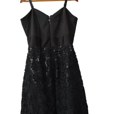 City Chic Womens  Size S Party Dress Black  