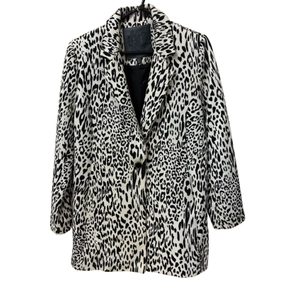 Forever New Womens Leopard Print Coat