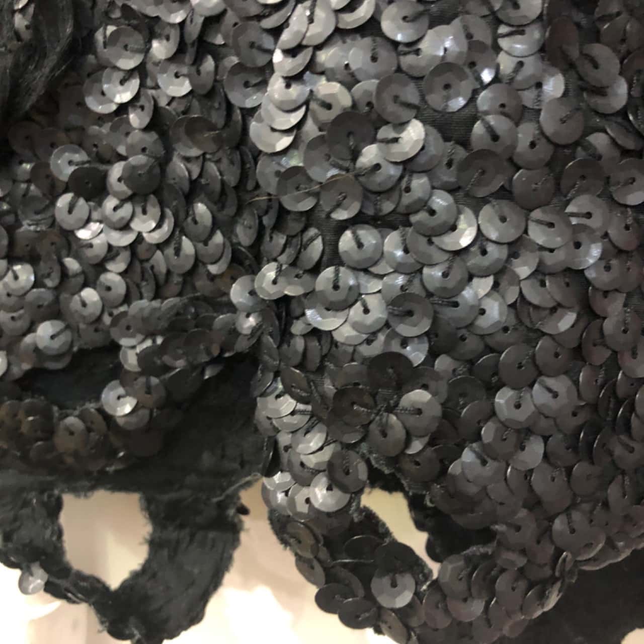 AJE Size 8 Mini Black Sequin(s)