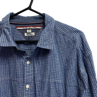 Tommy Hilfiger Mens  Size XXL Checked Shirt Blue 