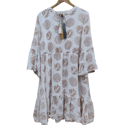 Liz Jordan Womens Size 18 Floral Dress White (5)