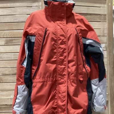 Columbia Womens  Size M Winter Ski Jacket Grey / Red 