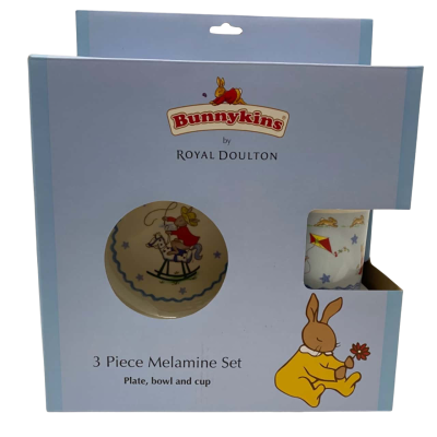 Bunnykins 3 Piece Melamine Set