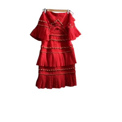 Thurley Womens  Size 10 Party Dress Red 
