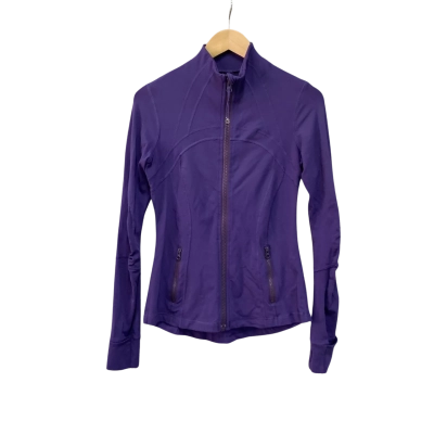 Lululemon Womens  Size 8 Zip Front Jacket Purple 
