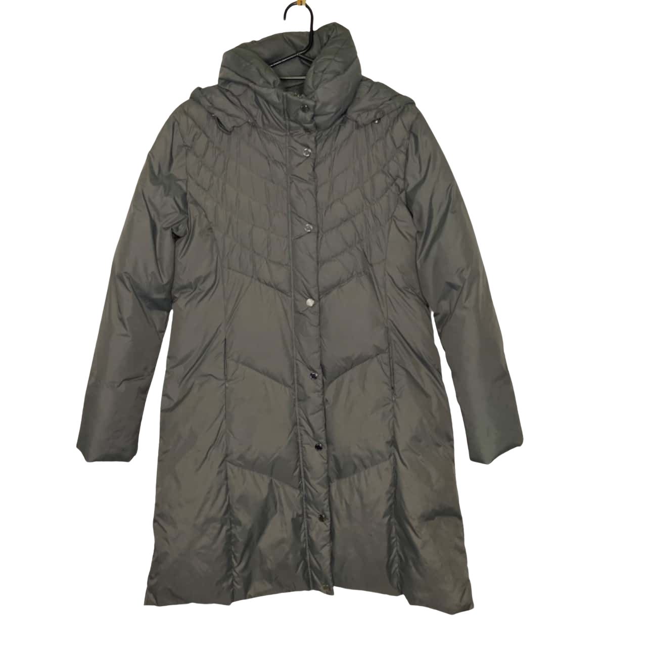 Nine Line Womens Size XL Longline Puff Winter Jacket Grey