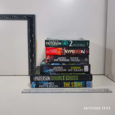 James Patterson Book Bundle 6 pcs Preowned 