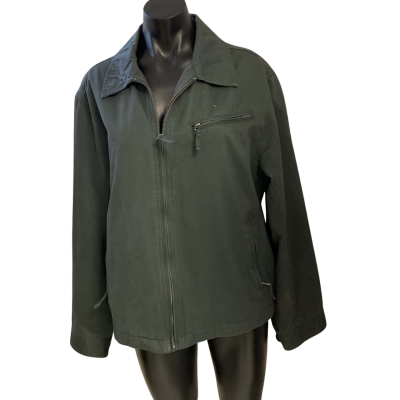 Colorado Mens  Size M Front Zipper Green 