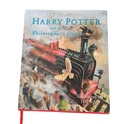 Harry Potter & The Philosophers Stone Illustrated Childrens Book
