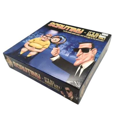 New/Sealed Box Scrutiny - It's All About Me! Hilarious Board Game