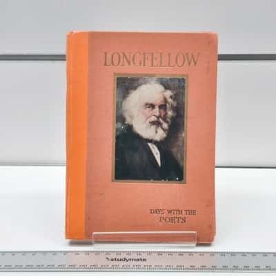 "Longfellow" Days with the Poets Vintage Book