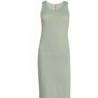 NWT Queen of Everything Size 5  Plus Size, under/ layering Dress Green 