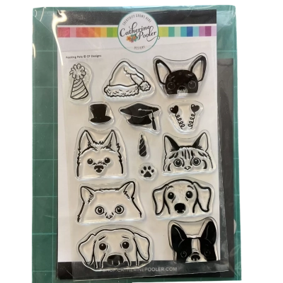 New Peking Pets Stamp Set by Catherine Poole Designs 