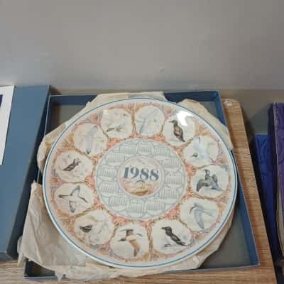 Wedgwood Calendar Plate For 1988