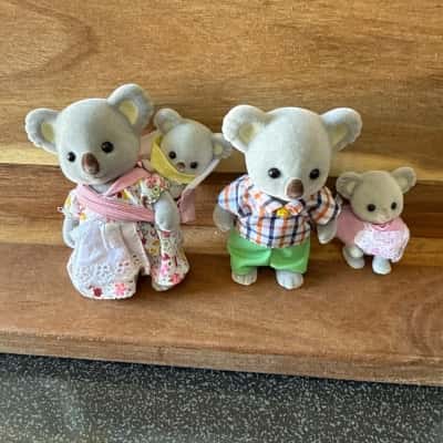 Sylvanian Families Koala Family Epoch Calico Calico Critters Doll(B21)