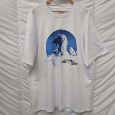 Drake Mens Anita Max Win Tour White Short Sleeve T-Shirt - Size XL