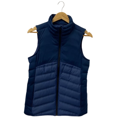 Calvin Klein Performance Womens  Size M Sleeveless Performance Jacket Navy Blue 