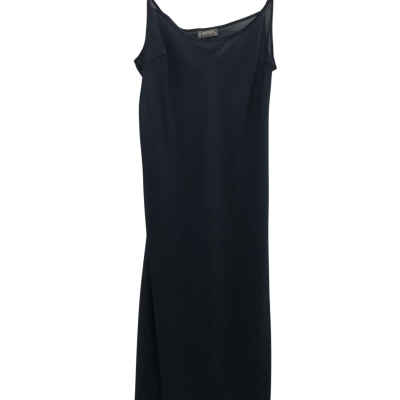 Jacqui-E Womens  Size 12 Midi Dress Navy Blue 