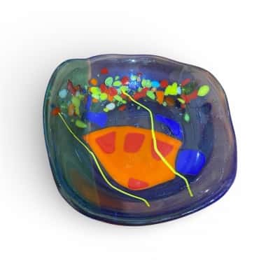 Art glass dish 
