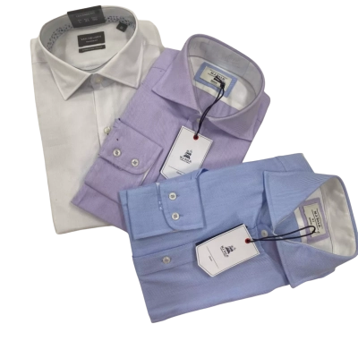 M.J. Bale / Van Heusen Mens Size 41 Long Sleeve Shirt BUNDLE