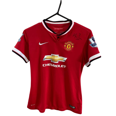 Nike Manchester united signed top size M