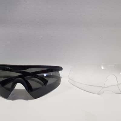 Wiley X Tactical Sunglasses with grey lens and clear lens